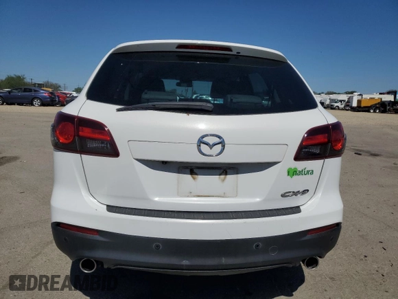 2015 Mazda CX-9 Touring with VIN JM3TB2CV0F0462911, listed as a Copart auction lot 56048625 with 174,732 mi miles and Salvage Title. Bid and sale history available at DreamBid. Image 6.