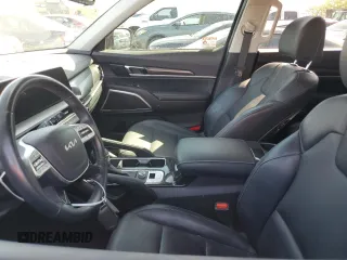 2024 Kia Telluride LX with VIN 5XYP24GC9RG482751, listed as a Copart auction lot 52924035 with 35,366 mi miles and Salvage title. Bid and sale history available at DreamBid. Image 7.