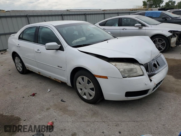 2007 Mercury Milan with VIN 3MEHM07ZX7R632217, listed as a Copart auction lot 61471995 with 155,133 mi miles and Salvage title. Bid and sale history available at DreamBid. Image 4.