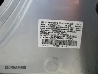 2015 Acura MDX z VIN 5FRYD4H25FB017602, wystawiony jako Copart lot #57467175 z przebiegiem Nie podano mil oraz Szkoda całkowita • Salvage title. Historia ofert i sprzedaży dostępna na DreamBid. Obrazek 13.
