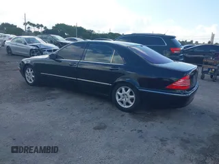 2001 Mercedes-Benz S 320/430/500 with VIN WDBNG70J71A157599, listed as a IAAI auction lot 41618783 with Not Provided miles and . Bid and sale history available at DreamBid. Image 3.