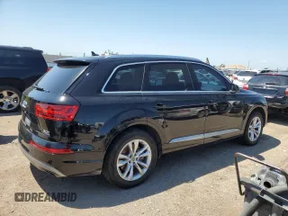 2018 Audi Q7 Premium Plus with VIN WA1LAAF7XJD016585, listed as a Copart auction lot 62598545 with 84,557 mi miles and Salvage title. Bid and sale history available at DreamBid. Image 3.