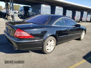 2000 Mercedes-Benz CL 500/600 with VIN WDBPJ75JXYA004986, listed as a Copart auction lot 79440594 with 150,624 mi miles and Clean Title. Bid and sale history available at carsss.com. Image 3.