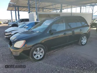2007 Kia Rondo LX with VIN KNAFG525877089942, listed as a Copart auction lot 78060644 with 152,240 mi miles and Salvage Title. Bid and sale history available at carsss.com. Image 1.