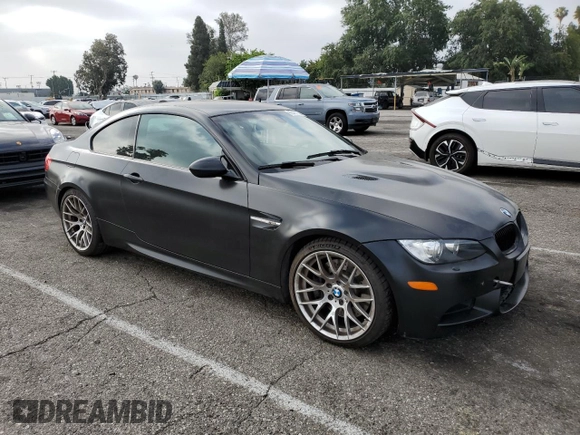 2012 BMW M3 with VIN WBSKG9C53CE798123, listed as a Copart auction lot 60464165 with 90,448 mi miles and Salvage title. Bid and sale history available at DreamBid. Image 4.