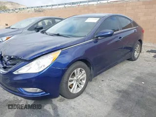 2013 Hyundai Sonata GLS with VIN 5NPEB4AC8DH598296, listed as a IAAI auction lot 41773200 with 184,071 mi miles and . Bid and sale history available at carsss.com. Image 2.