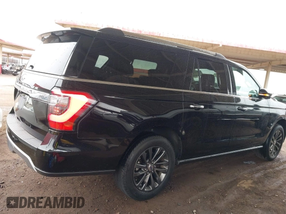 2020 Ford Expedition Max Limited with VIN 1FMJK1KT7LEA39196, listed as a IAAI auction lot 41810041 with 159,436 mi miles and . Bid and sale history available at DreamBid. Image 4.