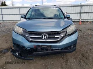 2013 Honda CR-V EX-L with VIN 2HKRM3H70DH523834, listed as a Copart auction lot 47344645 with 163,845 mi miles and Salvage Title. Bid and sale history available at DreamBid. Image 5.