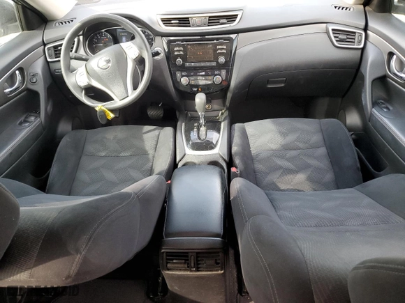 2015 Nissan Rogue S with VIN 5N1AT2MLXFC802098, listed as a Copart auction lot 50021035 with 85,922 mi miles and Salvage Title. Bid and sale history available at carsss.com. Image 8.