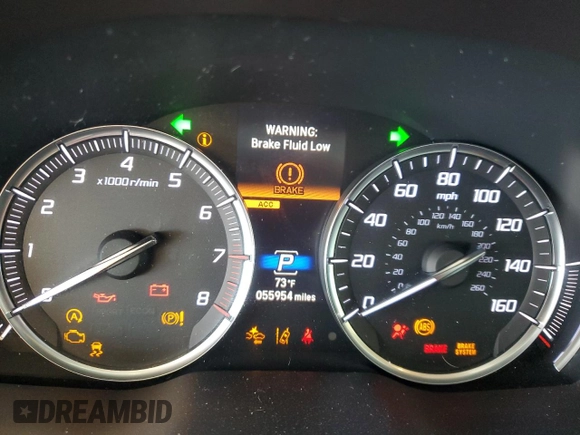 2019 Acura MDX Technology z VIN 5J8YD3H50KL001807, wystawiony jako Copart lot #87128534 z przebiegiem 55 954 mil mil oraz Nie do naprawy • Non repairable. Historia ofert i sprzedaży dostępna na DreamBid. Obrazek 9.