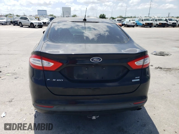 2013 Ford Fusion SE with VIN 3FA6P0HR3DR153587, listed as a Copart auction lot 53972665 with 180,543 mi miles and Clean Title. Bid and sale history available at carsss.com. Image 6.