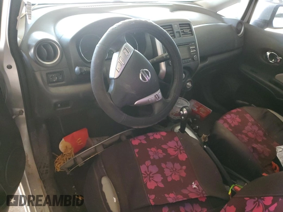 2014 Nissan Note SV with VIN 3N1CE2CP1EL378683, listed as a Copart auction lot 46596825 with Not provided miles and Salvage title. Bid and sale history available at DreamBid. Image 8.