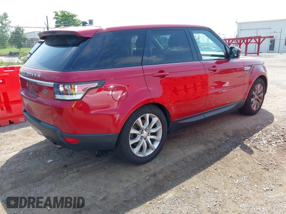 2015 Land Rover Range Rover Sport HSE with VIN SALWR2VF8FA616470, listed as a IAAI auction lot 42797021 with 140,876 mi miles and . Bid and sale history available at DreamBid. Image 4.