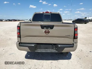 2022 Nissan Frontier Pro-X with VIN 1N6ED1EJ3NN606031, listed as a Copart auction lot 63337253 with 31,947 mi miles and Salvage title. Bid and sale history available at DreamBid. Image 6.