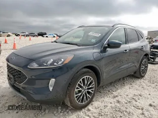 2022 Ford Escape SEL Plug-In Hybrid z VIN 1FMCU0KZ9NUB95198, wystawiony jako Copart lot #61973725 z przebiegiem 15 502 mil mil oraz Szkoda całkowita • Salvage title. Historia ofert i sprzedaży dostępna na DreamBid. Obrazek 1.