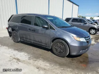 2014 Honda Odyssey LX with VIN 5FNRL5H27EB089561, listed as a Copart auction lot 50736865 with 137,951 mi miles and Salvage Title. Bid and sale history available at carsss.com. Image 4.