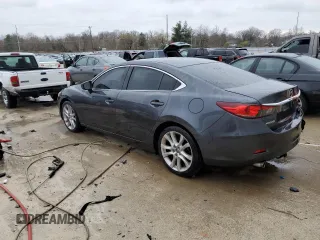 2014 Mazda 6 i Touring with VIN JM1GJ1V6XE1135521, listed as a Copart auction lot 48473935 with 127,376 mi miles and Salvage Title. Bid and sale history available at DreamBid. Image 2.
