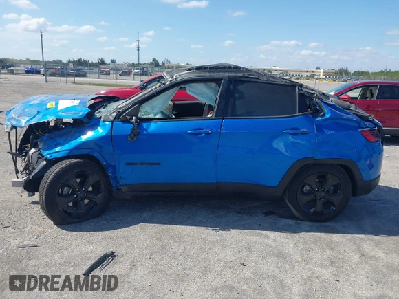 2019 Jeep Compass Latitude with VIN 3C4NJCBB4KT667615, listed as a IAAI auction lot 42154977 with 63,653 mi miles and . Bid and sale history available at DreamBid. Image 13.