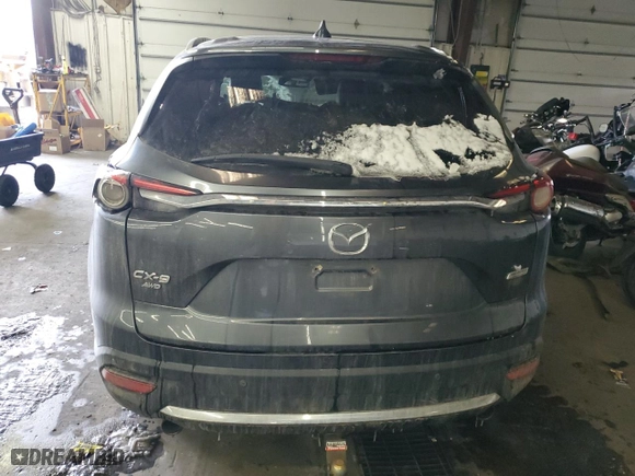 2016 Mazda CX-9 Grand Touring with VIN JM3TCBDY9G0124978, listed as a Copart auction lot 45222965 with 163,492 mi miles and Salvage Title. Bid and sale history available at carsss.com. Image 6.