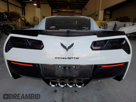 2019 Chevrolet Corvette 2LT with VIN 1G1YD2D73K5119878, listed as a Copart auction lot 88637575 with 71,077 mi miles and Salvage Title. Bid and sale history available at carsss.com. Image 6.