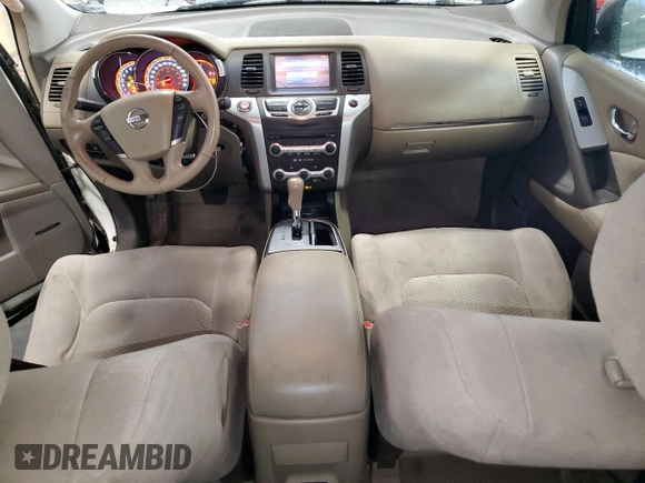 2009 Nissan Murano SL with VIN JN8AZ18W69W138729, listed as a Copart auction lot 45985445 with 210,232 mi miles and Salvage Title. Bid and sale history available at DreamBid. Image 8.