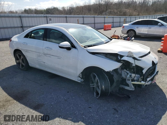 2021 Mercedes-Benz CLA with VIN W1K5J4HB4MN187175, listed as a Copart auction lot 50363045 with 30,034 mi miles and Clean Title. Bid and sale history available at carsss.com. Image 4.