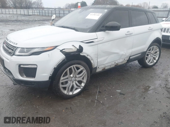 2017 Land Rover Range Rover Evoque HSE with VIN SALVR2BGXHH256685, listed as a IAAI auction lot 41192729 with 109,932 mi miles. Bid and sale history available at carsss.com. Image 2.