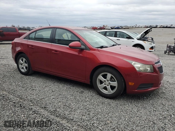 2012 Chevrolet Cruze LT w/1LT with VIN 1G1PF5SC3C7203650, listed as a Copart auction lot 49830155 with 137,805 mi miles and Salvage Title. Bid and sale history available at carsss.com. Image 4.