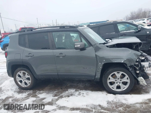 2020 Jeep Renegade Limited with VIN ZACNJBD11LPL74100, listed as a IAAI auction lot 41140117 with 45,067 mi miles and . Bid and sale history available at DreamBid. Image 13.