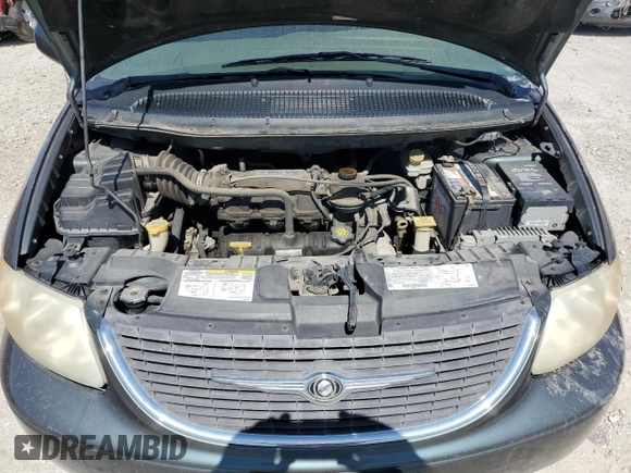 2003 Chrysler Town & Country LX with VIN 2C4GP44L33R162432, listed as a Copart auction lot 69942414 with 153,564 mi miles and Salvage Title. Bid and sale history available at DreamBid. Image 12.