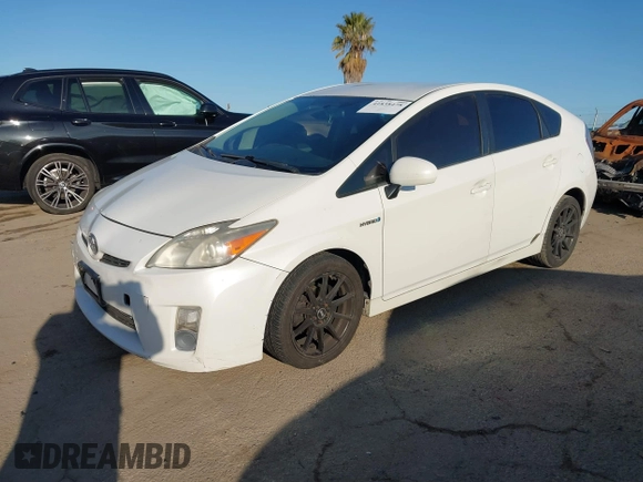 2010 Toyota Prius II with VIN JTDKN3DU0A0245021, listed as a IAAI auction lot 41838478 with 197,124 mi miles and . Bid and sale history available at carsss.com. Image 17.