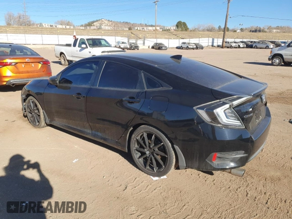 2017 Honda Civic EX-T with VIN 2HGFC1E32HH630878, listed as a Copart auction lot 83703104 with 93,221 mi miles and Salvage Title. Bid and sale history available at DreamBid. Image 2.