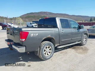2004 Nissan Titan LE with VIN 1N6AA07B24N574789, listed as a IAAI auction lot 42039183 with 147,691 mi miles. Bid and sale history available at carsss.com. Image 4.