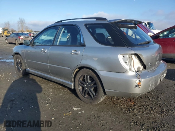 2005 Subaru Impreza Wagon (Natl) WRX Sport with VIN JF1GG29655H818691, listed as a Copart auction lot 87477244 with 209,933 mi miles and Salvage Title. Bid and sale history available at carsss.com. Image 2.