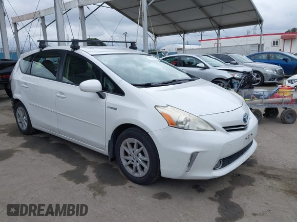 2013 Toyota Prius Two with VIN JTDZN3EU8D3196599, listed as a IAAI auction lot 42056574 with 127,570 mi miles and . Bid and sale history available at carsss.com. Image 1.