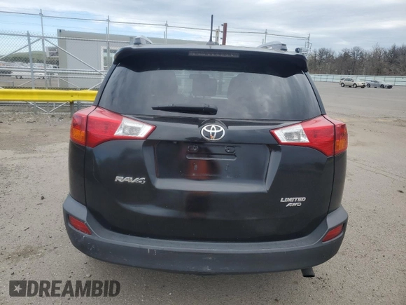 2014 Toyota RAV4 Limited with VIN 2T3DFREV9EW222662, listed as a Copart auction lot 55026635 with 120,560 mi miles and Clean Title. Bid and sale history available at carsss.com. Image 6.