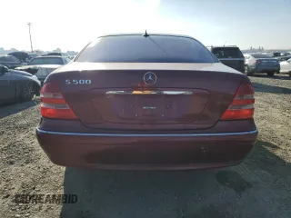 2001 Mercedes-Benz S 320/430/500 z VIN WDBNG75J11A146557, wystawiony jako Copart lot #84122014 z przebiegiem 90 359 mil mil oraz Czysty tytuł • Clean title. Historia ofert i sprzedaży dostępna na DreamBid. Obrazek 6.