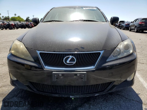 2006 Lexus IS 250 z VIN JTHBK262065021755, wystawiony jako Copart lot #57726395 z przebiegiem 167 388 mil mil oraz Czysty tytuł • Clean title. Historia ofert i sprzedaży dostępna na DreamBid. Obrazek 5.