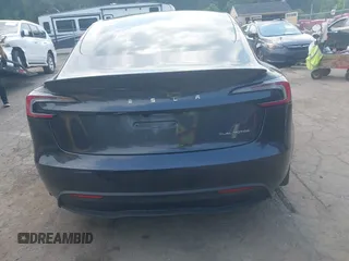 2025 Tesla Model 3 Long Range with VIN 5YJ3E1EB2SF899446, listed as a IAAI auction lot 42478353 with Not provided miles and . Bid and sale history available at DreamBid. Image 16.