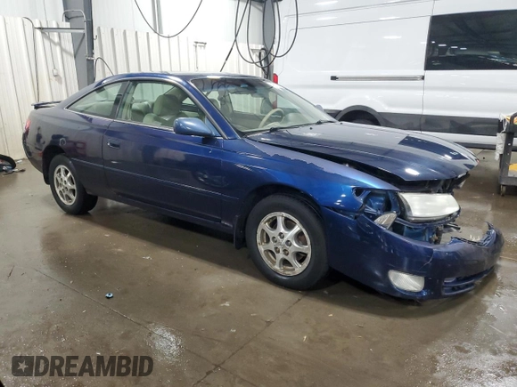 2001 Toyota Solara SE with VIN 2T1CG22P41C485572, listed as a Copart auction lot 74835354 with 155,422 mi miles and Salvage Title. Bid and sale history available at carsss.com. Image 4.