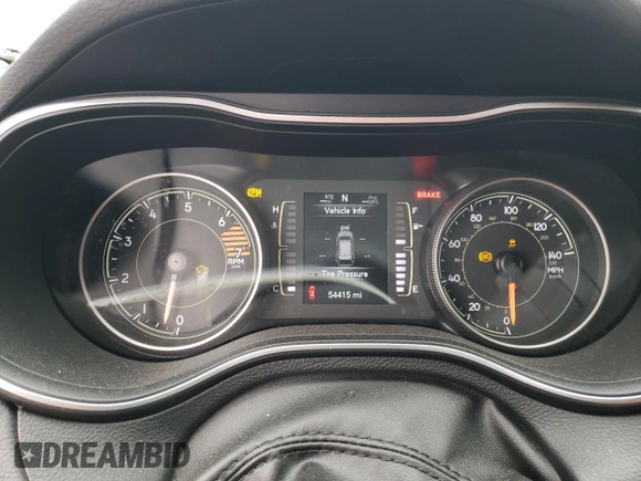 2020 Jeep Cherokee Latitude with VIN 1C4PJLCB4LD543892, listed as a Copart auction lot 47967535 with 54,415 mi miles and Salvage title. Bid and sale history available at DreamBid. Image 9.