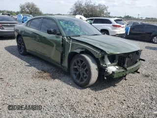 2022 Dodge Charger SXT with VIN 2C3CDXBG7NH138565, listed as a Copart auction lot 52154525 with 53,724 mi miles and Salvage Title. Bid and sale history available at DreamBid. Image 4.