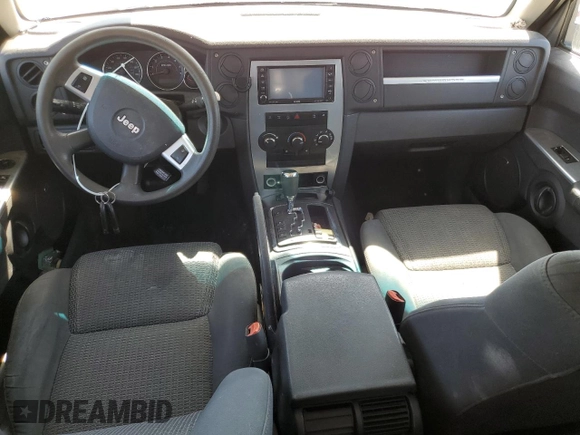 2008 Jeep Commander Sport with VIN 1J8HG48N58C185896, listed as a Copart auction lot 61500035 with 195,683 mi miles and Clean title. Bid and sale history available at DreamBid. Image 8.