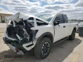 2020 Nissan Titan SV with VIN 1N6AA1CD6LN512081, listed as a Copart auction lot 53171535 with 48,300 mi miles and Salvage title. Bid and sale history available at DreamBid. Image 1.