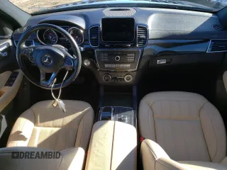 2017 Mercedes-Benz GLS 450 with VIN 4JGDF6EE4HA985850, listed as a Copart auction lot 81514863 with 47,816 mi miles and . Bid and sale history available at DreamBid. Image 8.