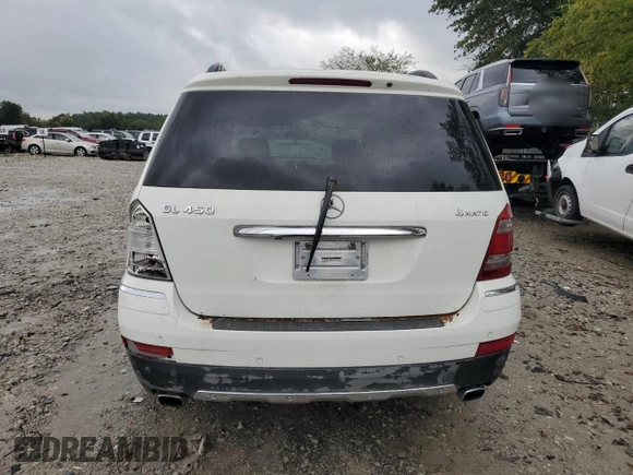 2008 Mercedes-Benz GL-Class 4.6L with VIN 4JGBF71E28A346420, listed as a Copart auction lot 72605114 with 212,653 mi miles and Salvage Title. Bid and sale history available at carsss.com. Image 6.