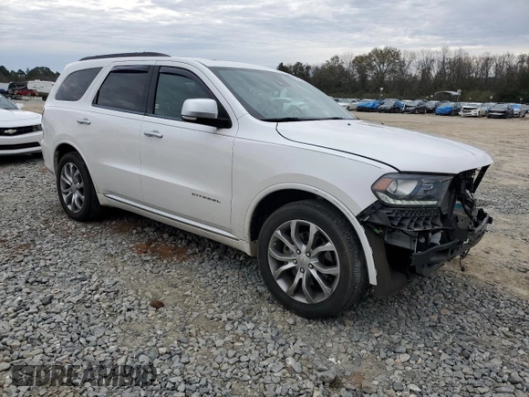 2017 Dodge Durango Citadel Anodized Platinum with VIN 1C4RDHEG7HC697743, listed as a Copart auction lot 82541273 with 80,398 mi miles and . Bid and sale history available at DreamBid. Image 4.