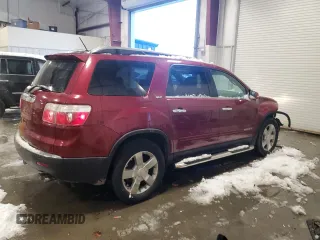 2007 GMC Acadia SLT with VIN 1GKER33727J172996, listed as a Copart auction lot 83800054 with 206,161 mi miles and Non Repairable. Bid and sale history available at DreamBid. Image 3.