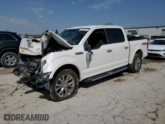 2016 Ford F-150 XLT with VIN 1FTEW1EP8GKF48214, listed as a Copart auction lot 53182175 with Not provided miles and Salvage title. Bid and sale history available at DreamBid. Image 1.