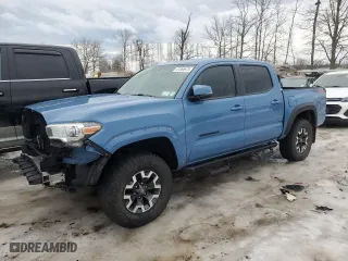 2019 Toyota Tacoma 4WD SR with VIN 3TMCZ5AN8KM217340, listed as a Copart auction lot 47365675 with 102,920 mi miles and Salvage Title. Bid and sale history available at carsss.com. Image 1.